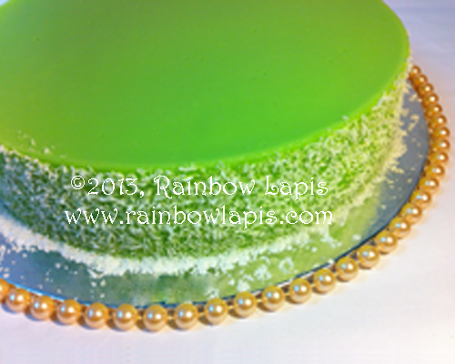 Pandan Kaya Cake